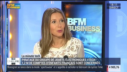 La Minute Tech: Les serveurs du fabricant de jouets VTech ont été piratés - 02/12