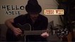 Adele - Hello - Jongo West [Acoustic guitar cover song] (reprise guitare acoustique)