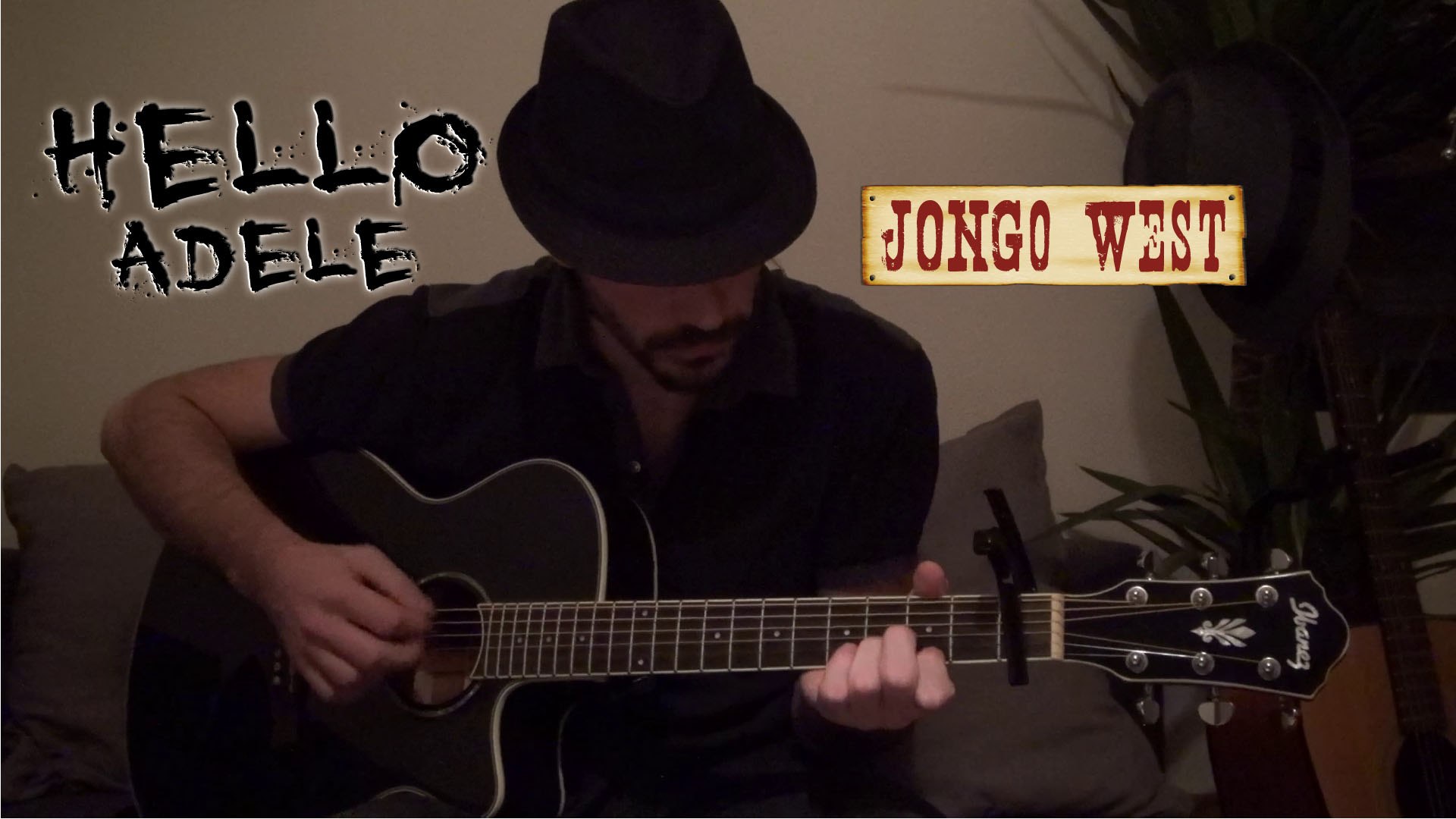 Adele - Hello - Jongo West [Acoustic guitar cover song] (reprise guitare  acoustique) - Vidéo Dailymotion