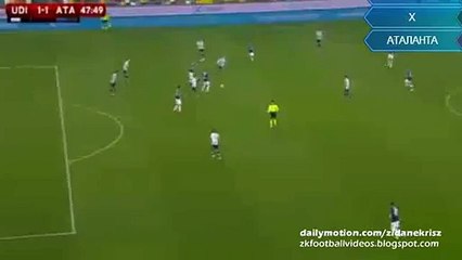 1-1 Gaetano Monachello Goal - Udinese v. Atalanta 02.12.2015 HD