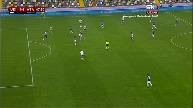 1-1 Gaetano Monachello Goal Italy Coppa Italia Round 4 - 02.12.2015, Udinese Calcio 1-1 Atalanta Bergamo