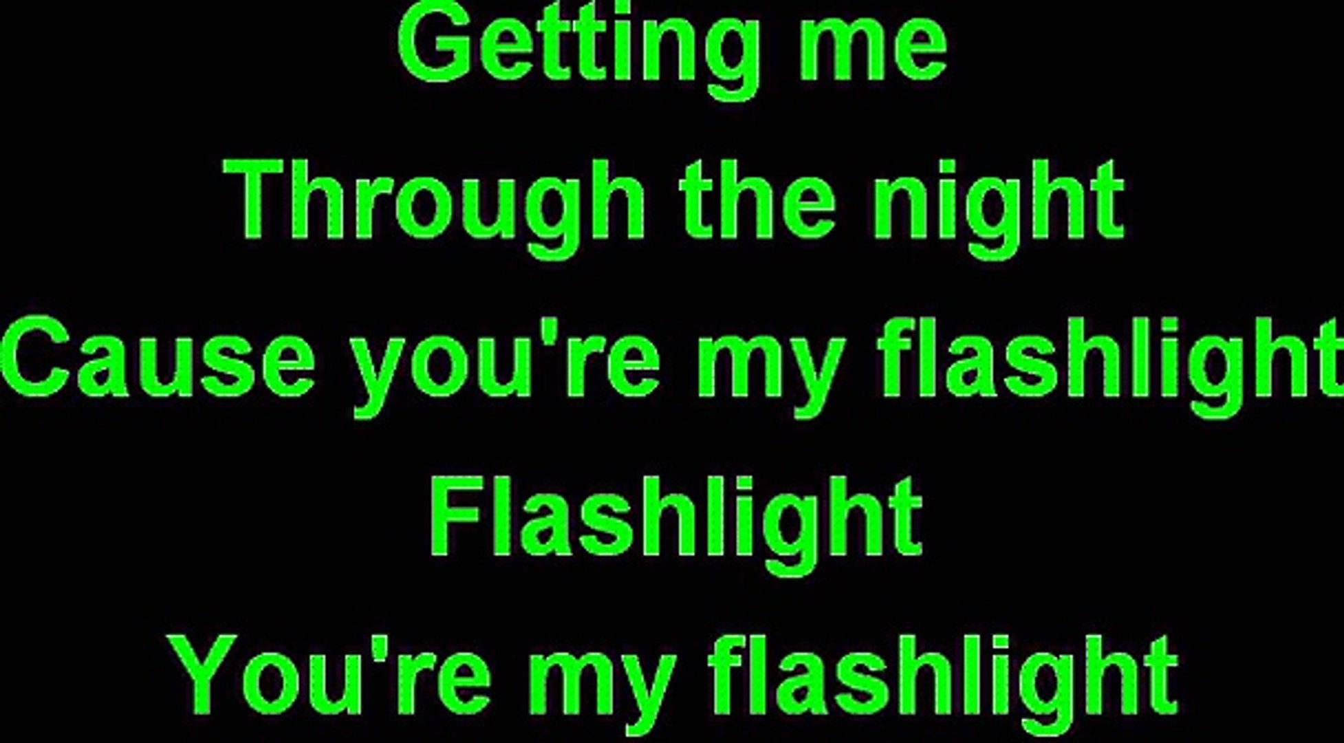 Jessie J Flashlight Karaoke lyrics - Dailymotion Video