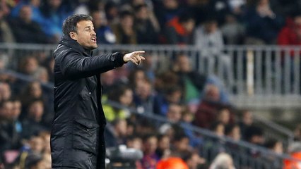 Luis Enrique: "Gran respuesta del equipo y de la afición"