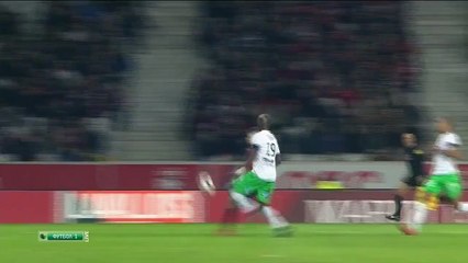Yassine Benzia Goal - Lille 1 - 0 St Etienne - 02_12_2015