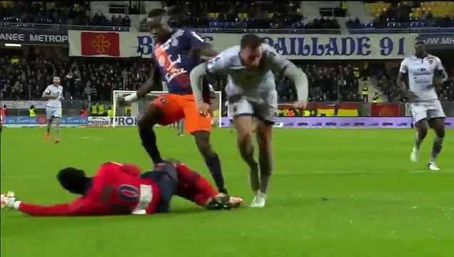 Montpellier 0 - 2 GFCO Ajaccio - Full Highlights - 02/12/2015