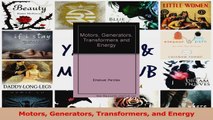 PDF Download  Motors Generators Transformers and Energy Download Online
