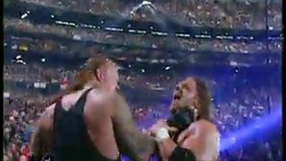 (9-0) Taker Streak The Undertaker vs Triple H (First Match) ~ WrestleMania X-Seven