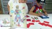 Action Plates and Fashion Plates! Superhero Designs w/ HobbyTiger by HobbyKidsTV