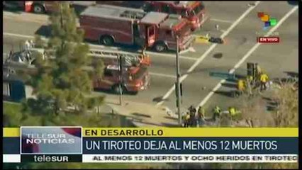 Al menos 14 muertos y 14 heridos en el tiroteo en California