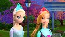 Queen Elsa Sister Princess Anna Playdoh Ice Cream Food Fun Barbie Dolls Play Cookieswirlc