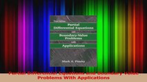 Read  Partial Differential Equations and Boundary Value Problems With Applications Ebook Free