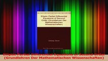 Download  Elliptic Partial Differential Equations of Second Order Grundlehren Der Mathematischen PDF Online