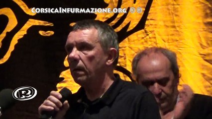 #‎Corse‬ MEETING @Corsica_Libera ‪#‎Aiacciu‬ 08 François Sargentini, candidat