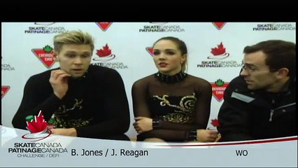 Senior Pairs Short Program at 2016 Skate Canada Challenge