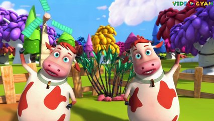 Old MacDonald Had A Farm Nursery Rhyme | Kids Songs | Videogyan 3D Rhymes