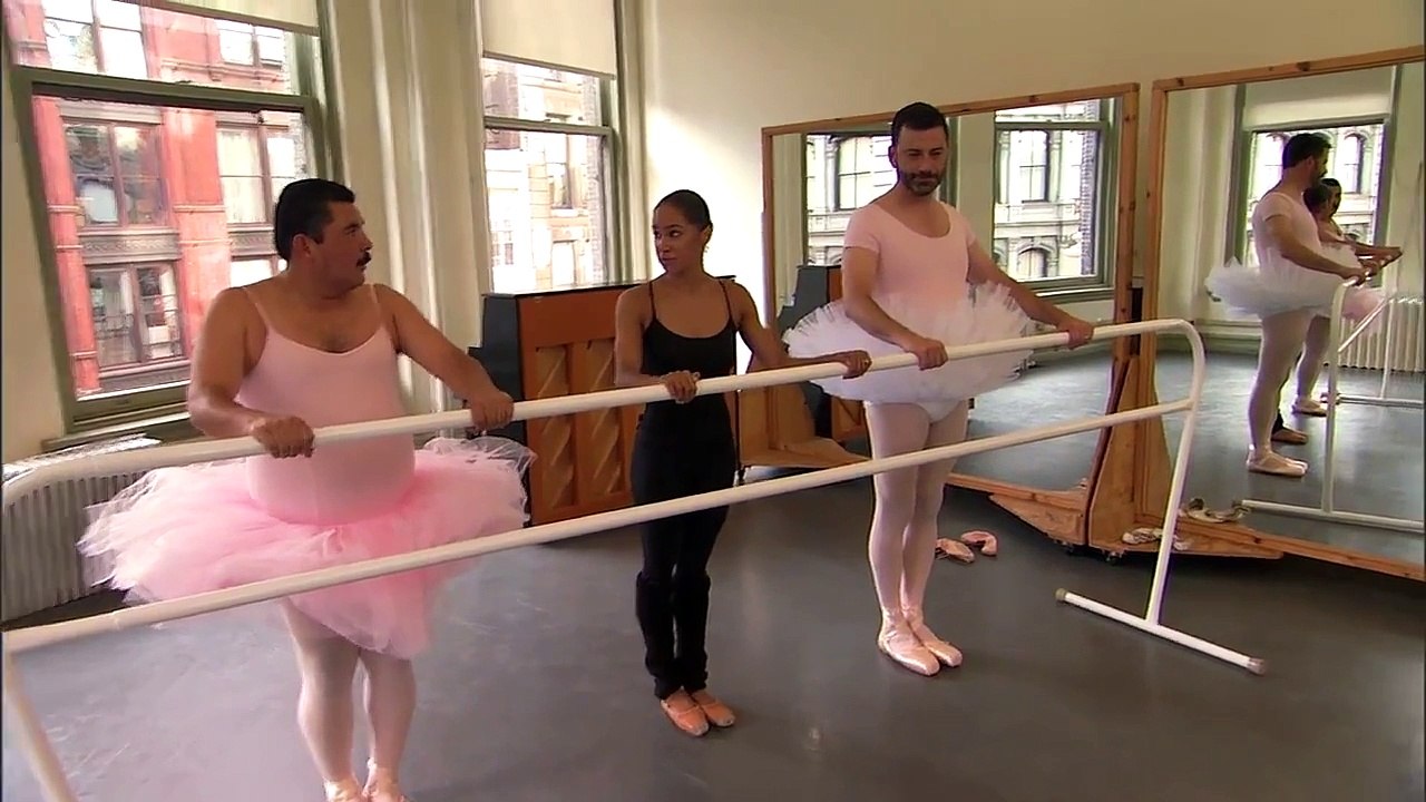 Misty Copeland Gives Jimmy Kimmel and Guillermo a Ballet Lesson