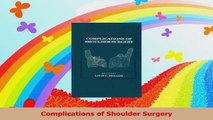 Complications of Shoulder Surgery PDF