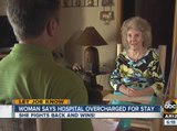 Woman says she was overcharged for hospital stay