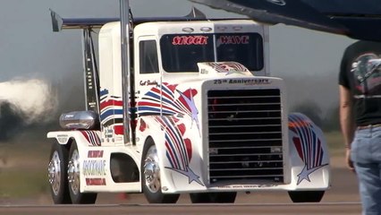 2011 Fort Worth Alliance Air Show Shockwave Jet Truck