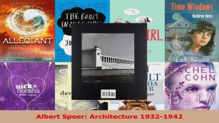 Read  Albert Speer Architecture 19321942 EBooks Online