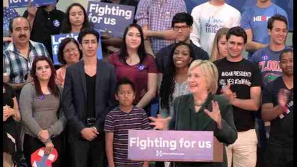 Hillary Clinton se presenta como la esperanza de Puerto Rico
