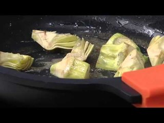 SUQUET DE BACALLÀ AMB LLAGOSTINS I CARXOFES