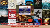 Download  American Heart Association LowFat LowCholesterol Cookbook Second Edition HeartHealthy EBooks Online