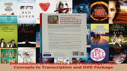 Download  Introduction to Phonetics and Phonology From Concepts to Transcription and DVD Package PDF Online