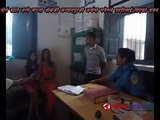 nepali super hit girl archana paneru at police station with her mother sunita paneru