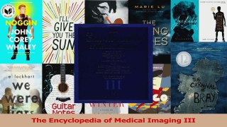 PDF Download  The Encyclopedia of Medical Imaging III PDF Full Ebook