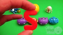 Best of Surprise Egg Learn-A-Word! Spelling Farm Animals! (Teaching Letters Opening Eggs)