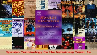 PDF Download  Spanish Terminology for the Veterinary Team 1e PDF Full Ebook