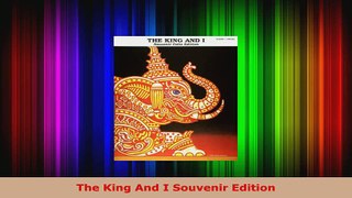 Read  The King And I Souvenir Edition Ebook Free