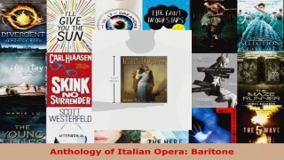 Read  Anthology of Italian Opera Baritone EBooks Online