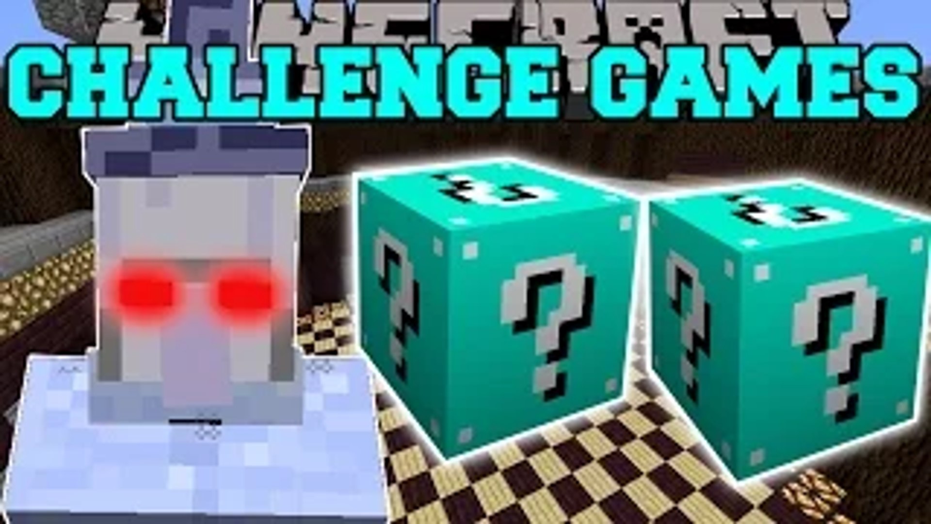 Minecraft: GAMINGWITHJEN SUPER LUCKY BLOCK CHALLENGE GAMES - Lucky Block Mod  - Modded Mini-Game 