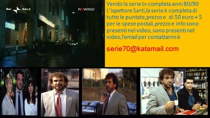 L'ispettore Sarti TUTTe le stagioni in DVD - ITA