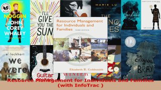 Read  Resource Management for Individuals and Families with InfoTrac  EBooks Online