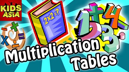 Multiplication Tables | Fun N Learn | Kids Asia