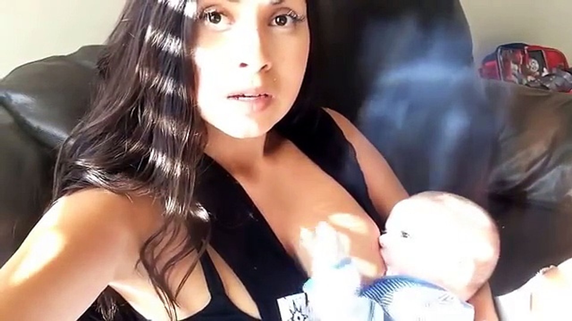 Milk From Only One Breast Video Dailymotion - Tasha maile breastfeeding mom...