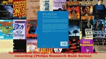 Download  Optical Data Storage Phasechange media and recording Philips Research Book Series PDF Online