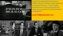 Perry Mason 19 puntate serie tv anni 60 B/N in DVD - ITA