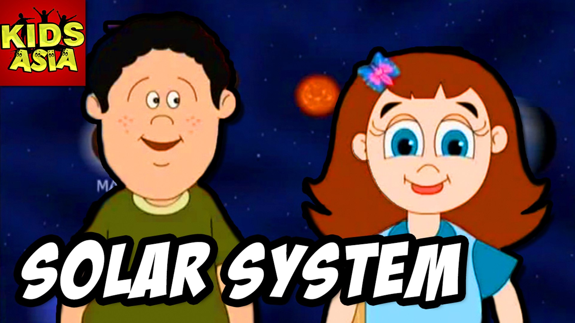 Solar System Kids Animated Story In English Kids Asia