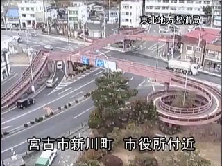 CCTV footage of the 2011 tsunami that hit Japan