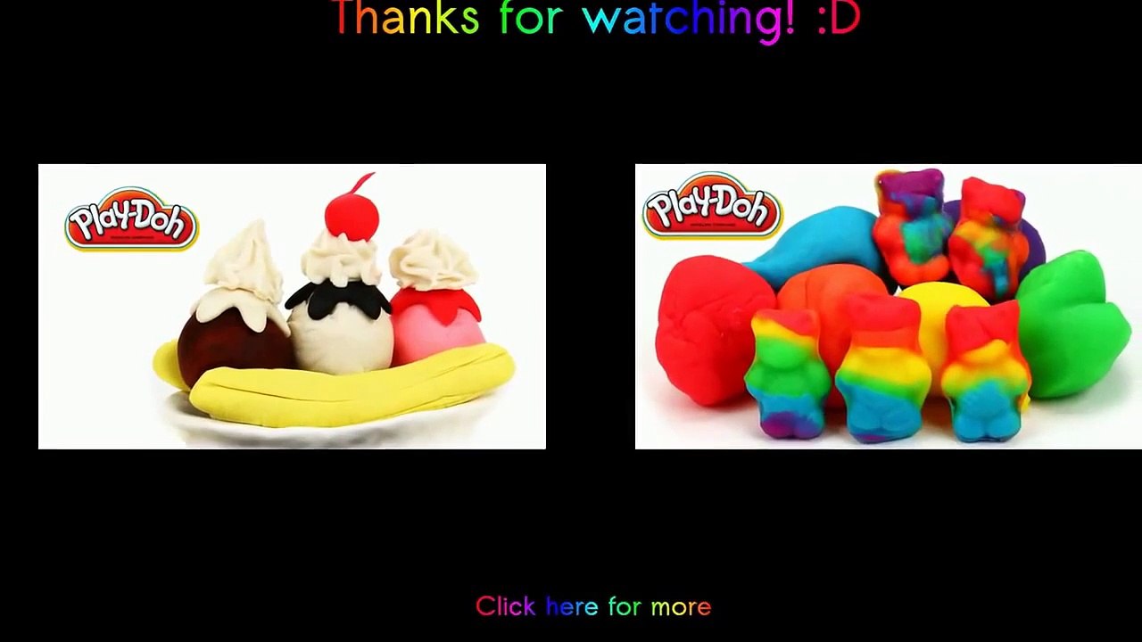 Đồ chơi đất sét đất nặn Play Doh Play Doh Banana Đất sét bảy sắc cầu vồng.