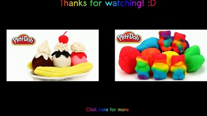 Đồ chơi đất sét đất nặn Play Doh Play Doh Banana Đất sét bảy sắc cầu vồng.