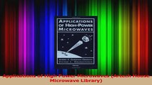 Download  Applications of High Power Microwaves Artech House Microwave Library PDF Free