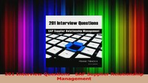 Read  201 Interview Questions  SAP Supplier Relationship Management Ebook Free
