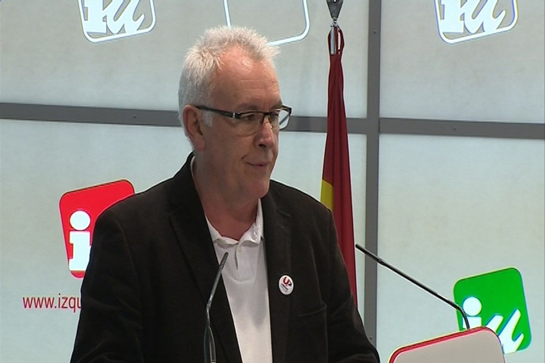 Cayo Lara critica la exclusión de IU de los debates