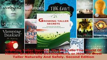 Read  Growing Taller Secrets Journey Into The World Of Human Growth And Development or How To EBooks Online