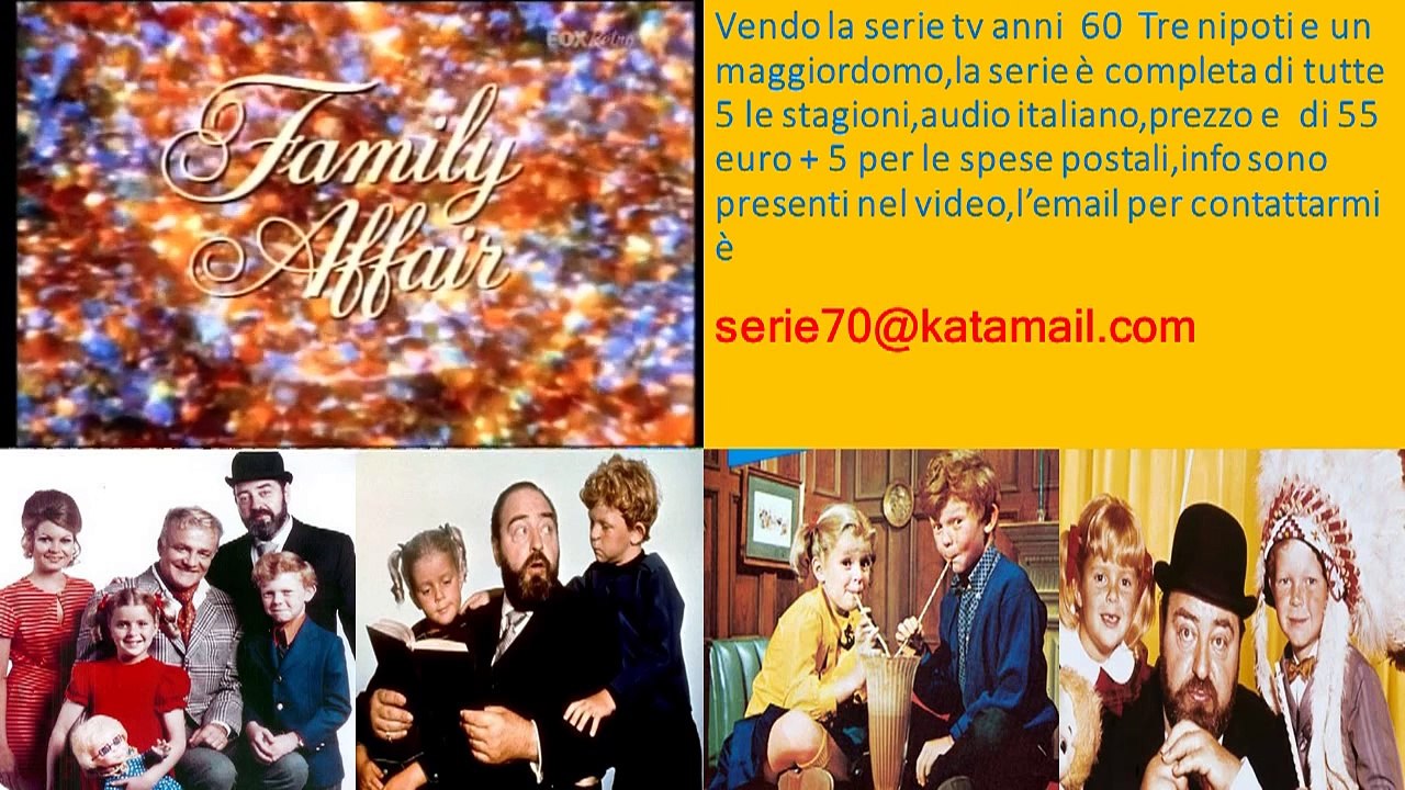 Tre nipoti e un maggiordomo TUTTA la serie completa in DVD - ITA